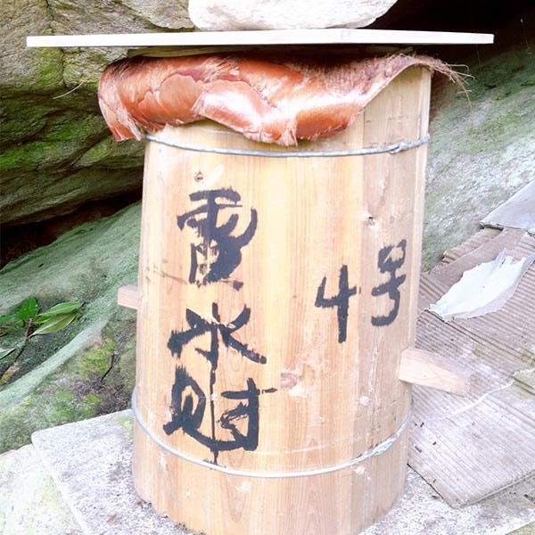 浙江自然成熟土蜂蜜蜂农雷水财的蜂桶位置 浙江自然成熟土蜂蜜蜂农雷水财的蜂桶位置